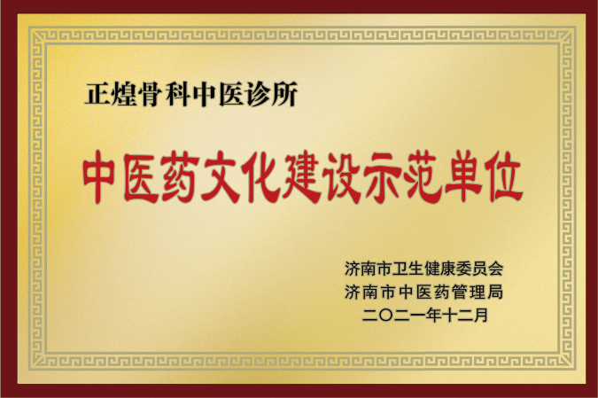 市級中醫(yī)藥文化建設示范單位